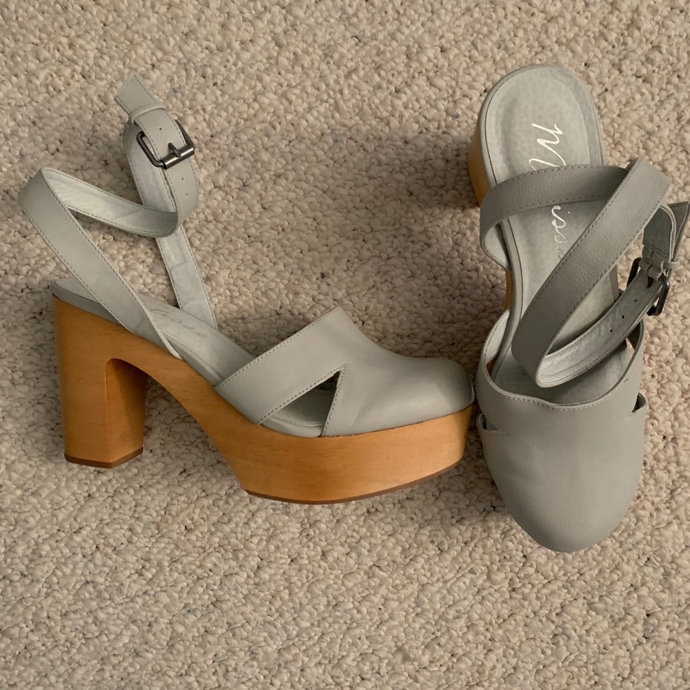 Free People Platform Clogs